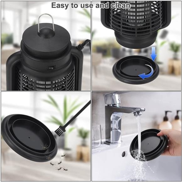Bug Zapper, 4200V Electric Mosquito Zapper for Outdoor Indoor, 18W Waterproof - Picture 7 of 7